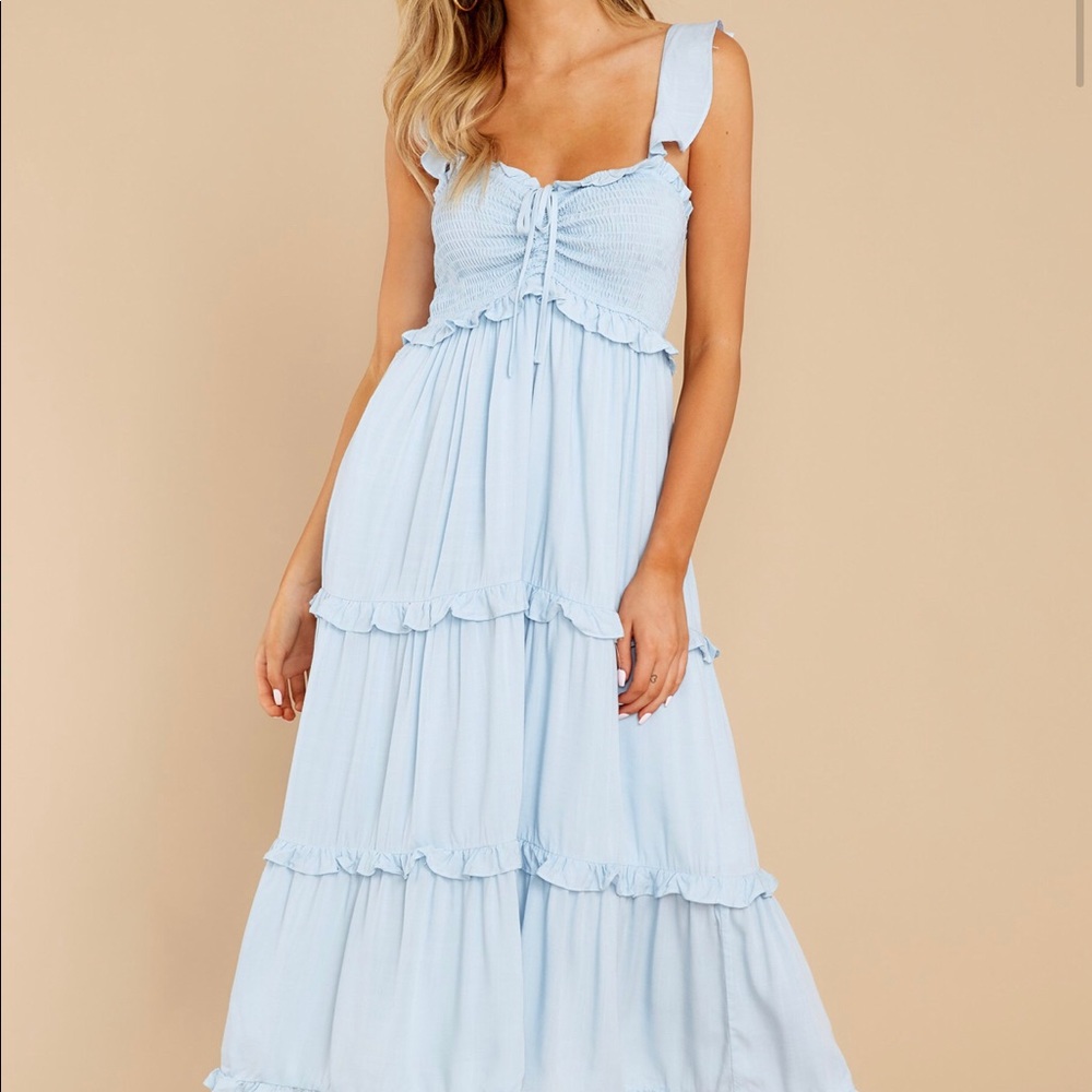 Blue Boho dress
